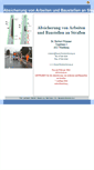 Mobile Screenshot of baustellenabsicherung.at